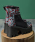 Mesh Ankle Boots